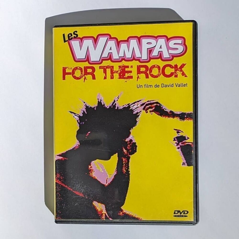 Les Wampas – For The‎ Rock DVD - French Rock - Mint